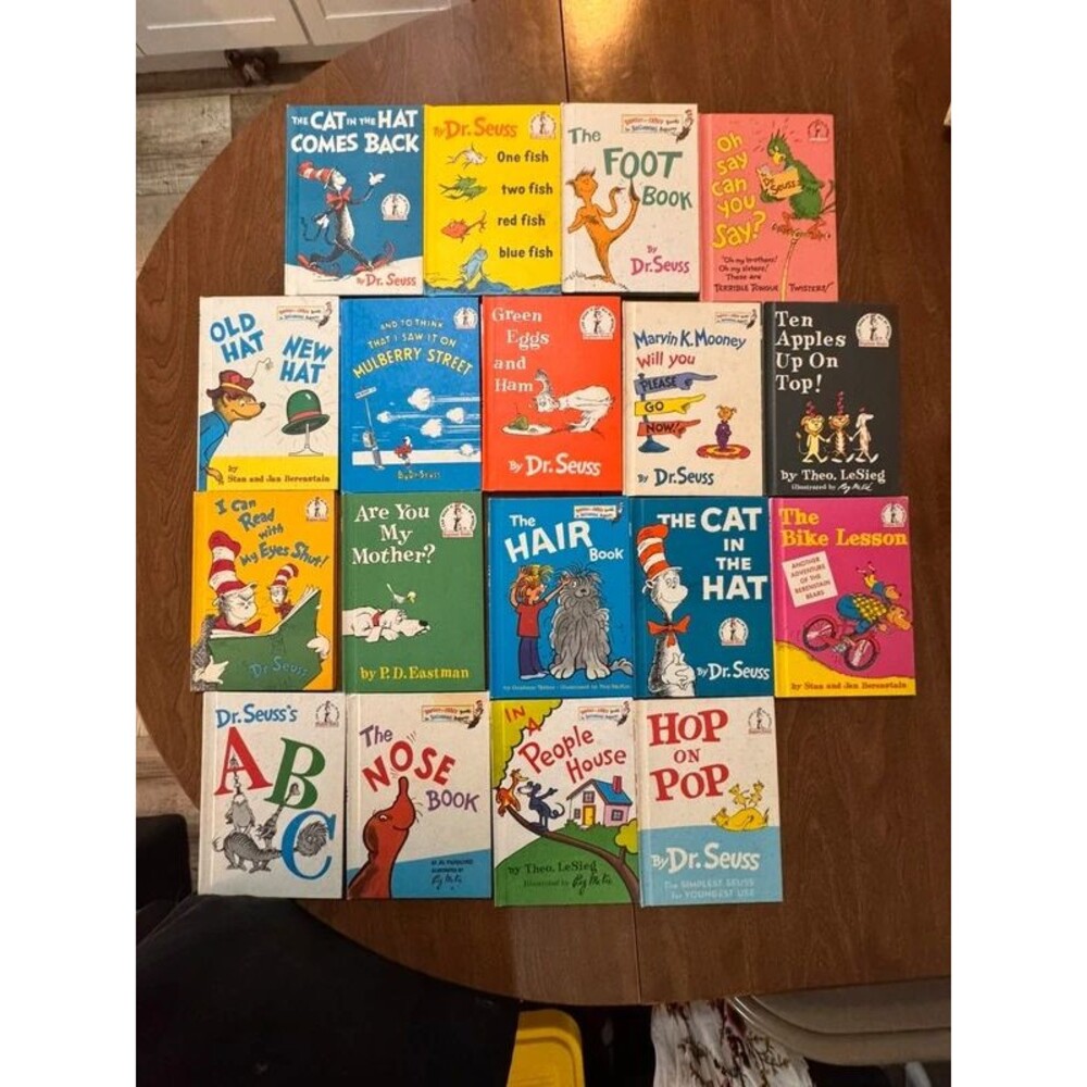 18 set Classic Dr.Seuss books